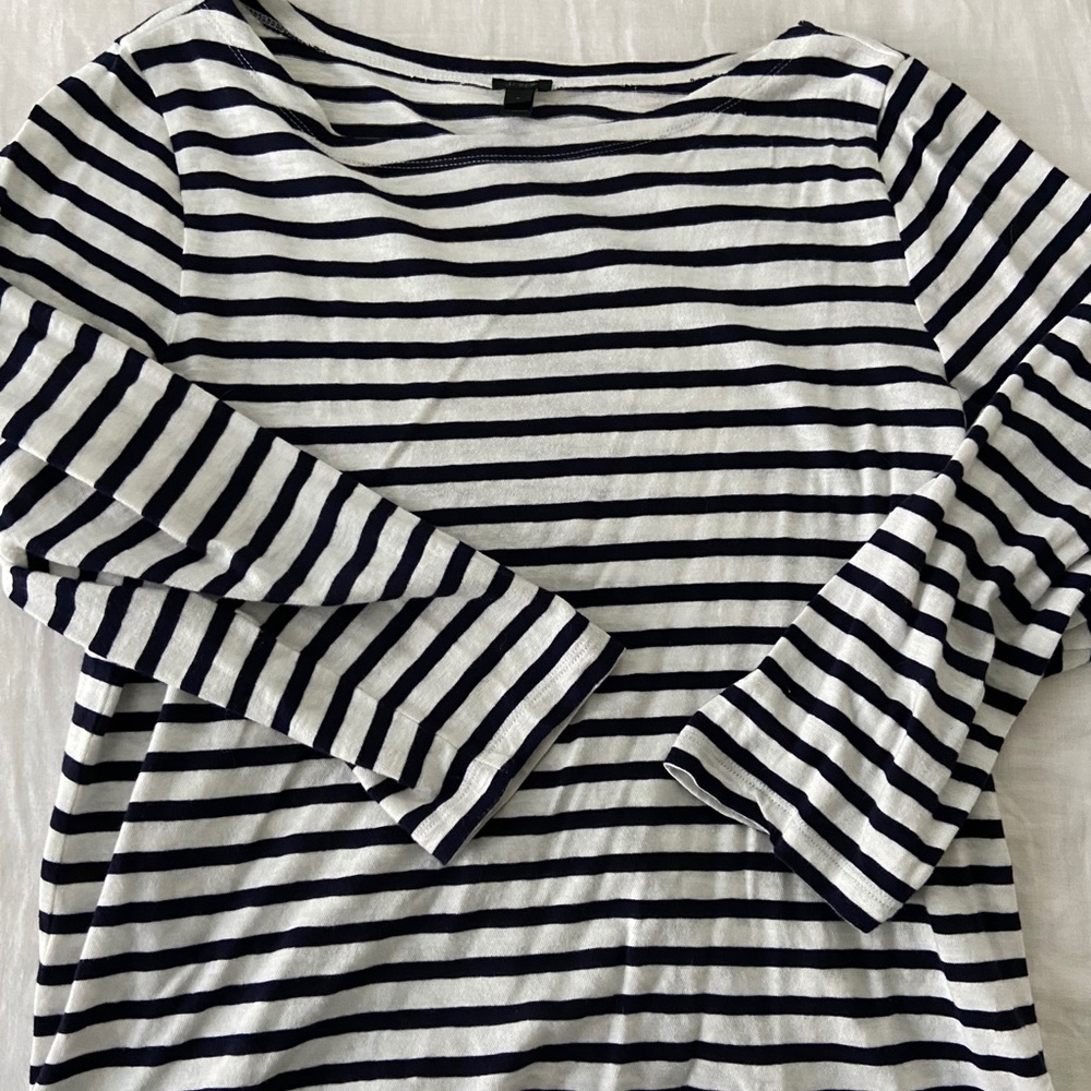 J Crew Striped Tee
